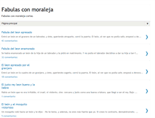 Tablet Screenshot of fabulasconmoraleja.com